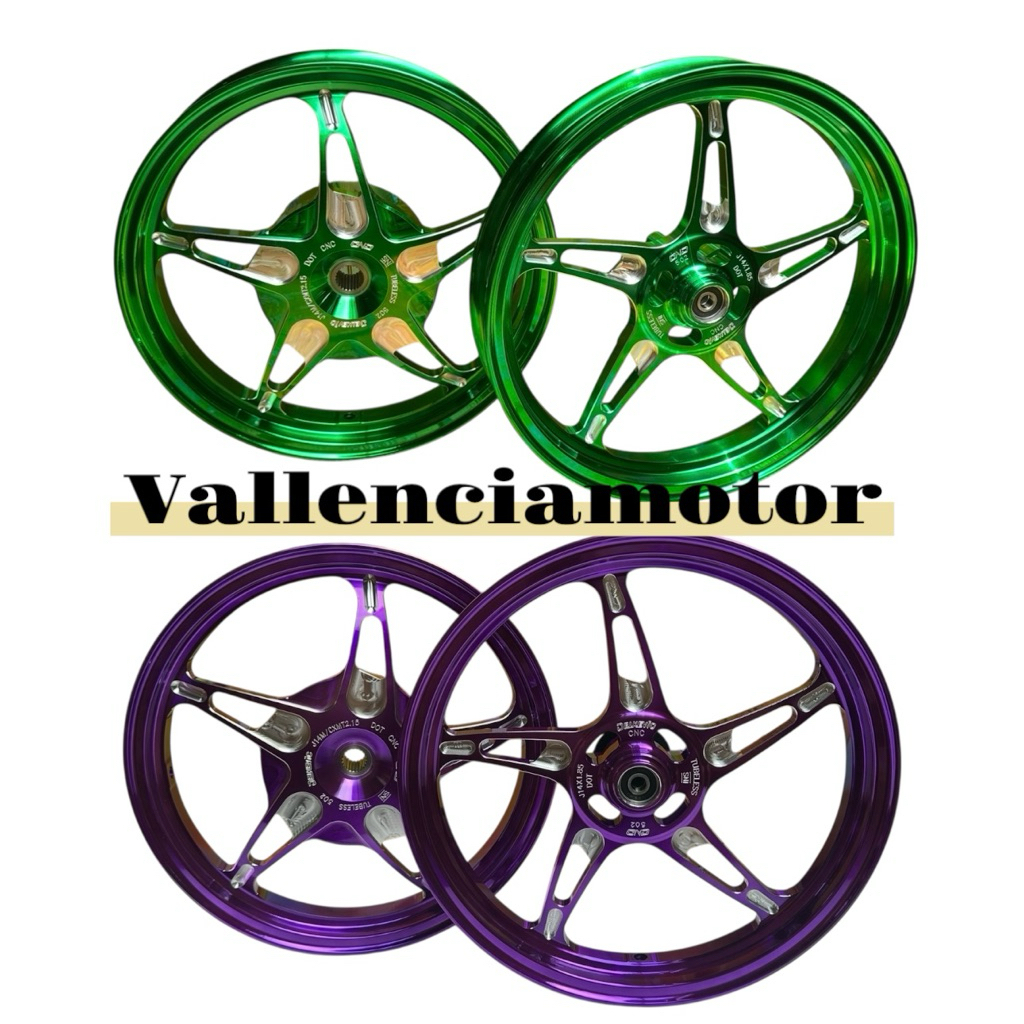 VELG K SPEED VARIO - BEAT - SCOOPY - MIO - GENIO RING 14 VELG DELKEVIC K-SPEED BINTANG LAUT
