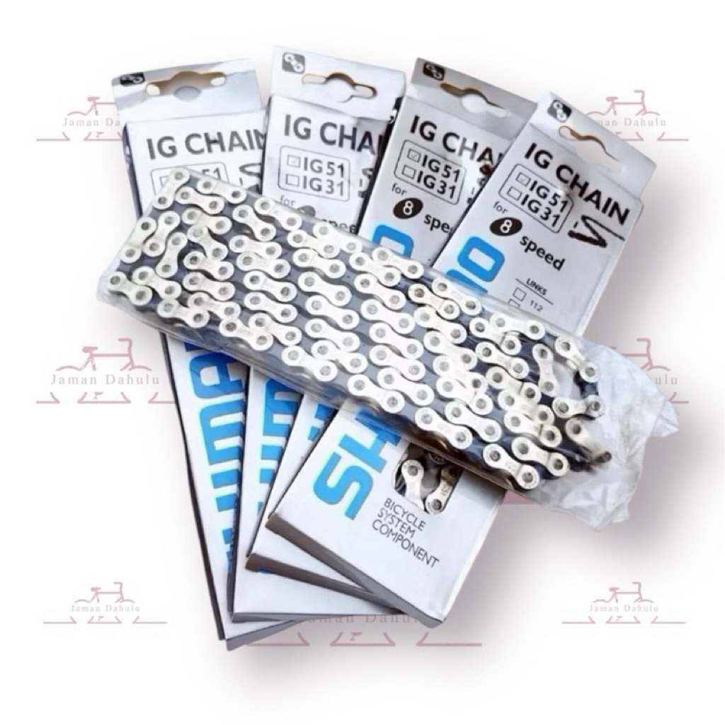 Rantai Rantee Sepeda IG51 Chain sepeda Gunung MTB Lipat 7-8 Speed