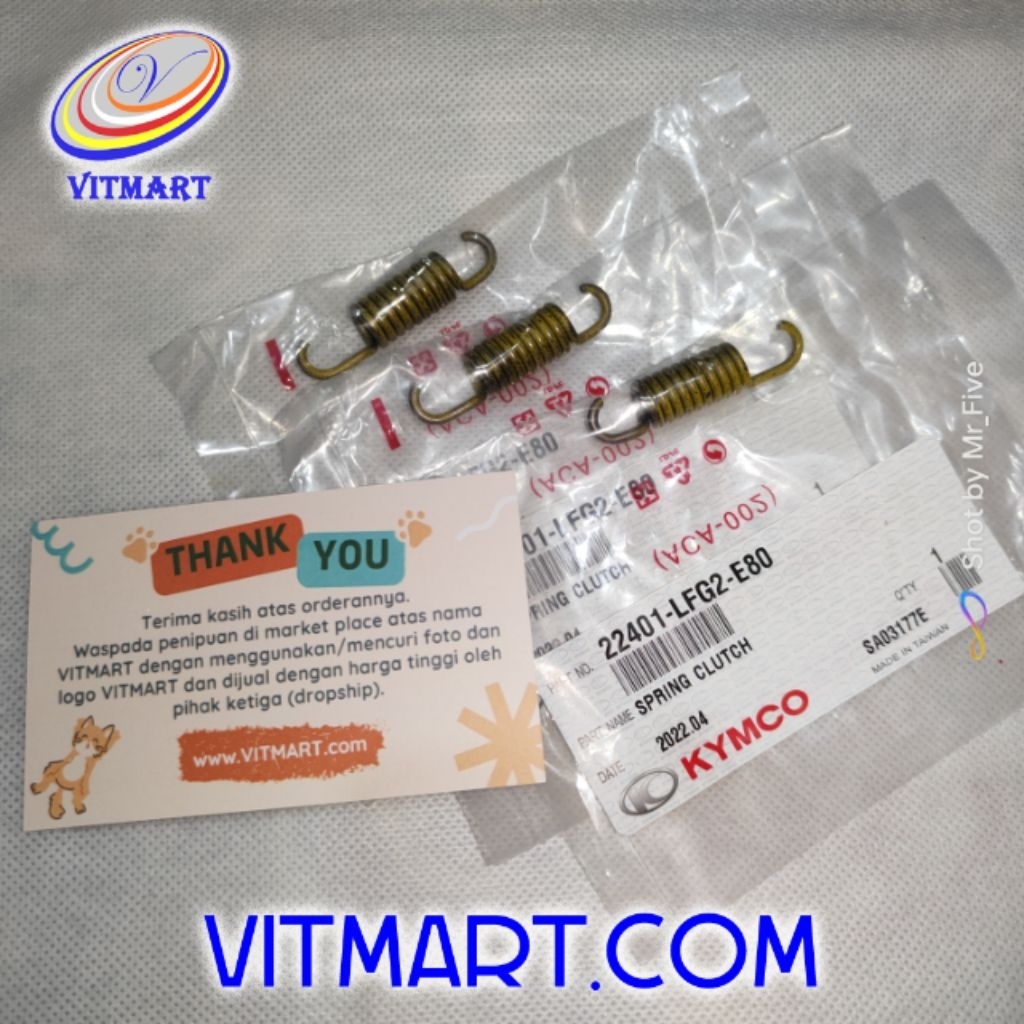 Per Sentri CVT Kymco Downtown 250i X-Town 250i 22401-LFG2 SPRING CLUTCH