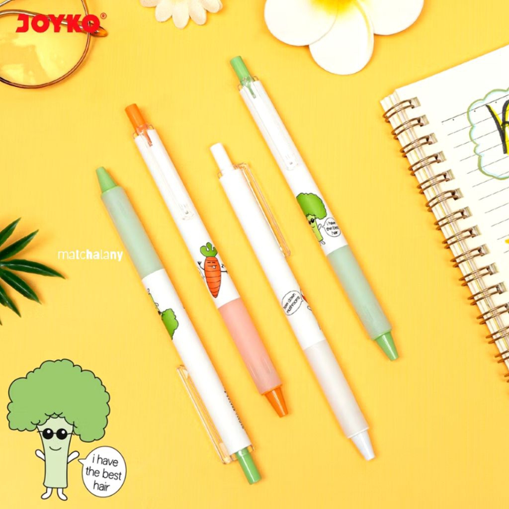 

matchalany•Joyko GP-381 - Pulpen gel 0.5 mm Feeling good