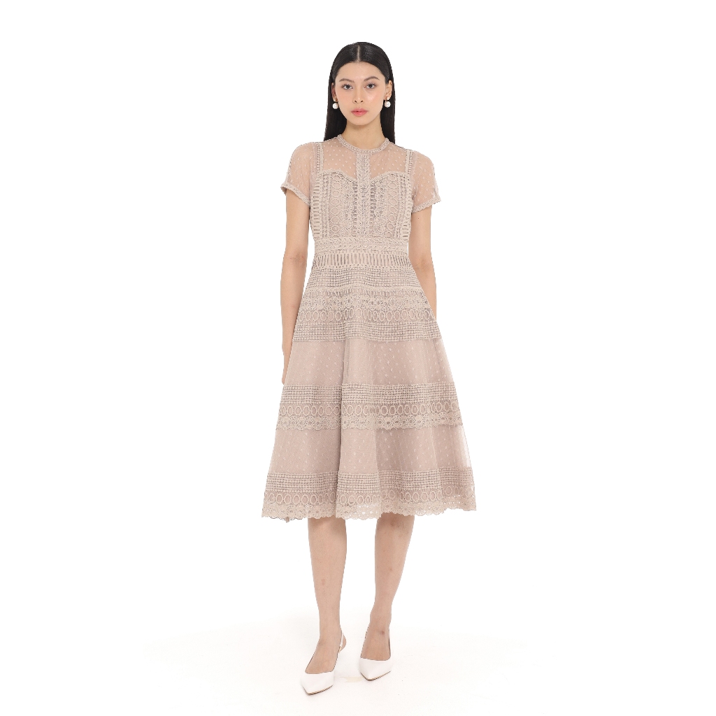 POSHTURE - Noola Dress in Brown