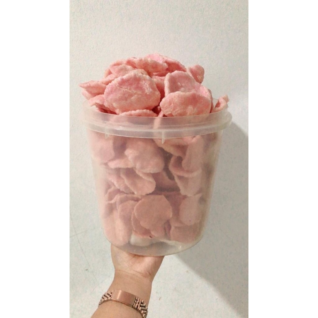 

Kerupuk Jadul RO aci aroma kencur (matang)