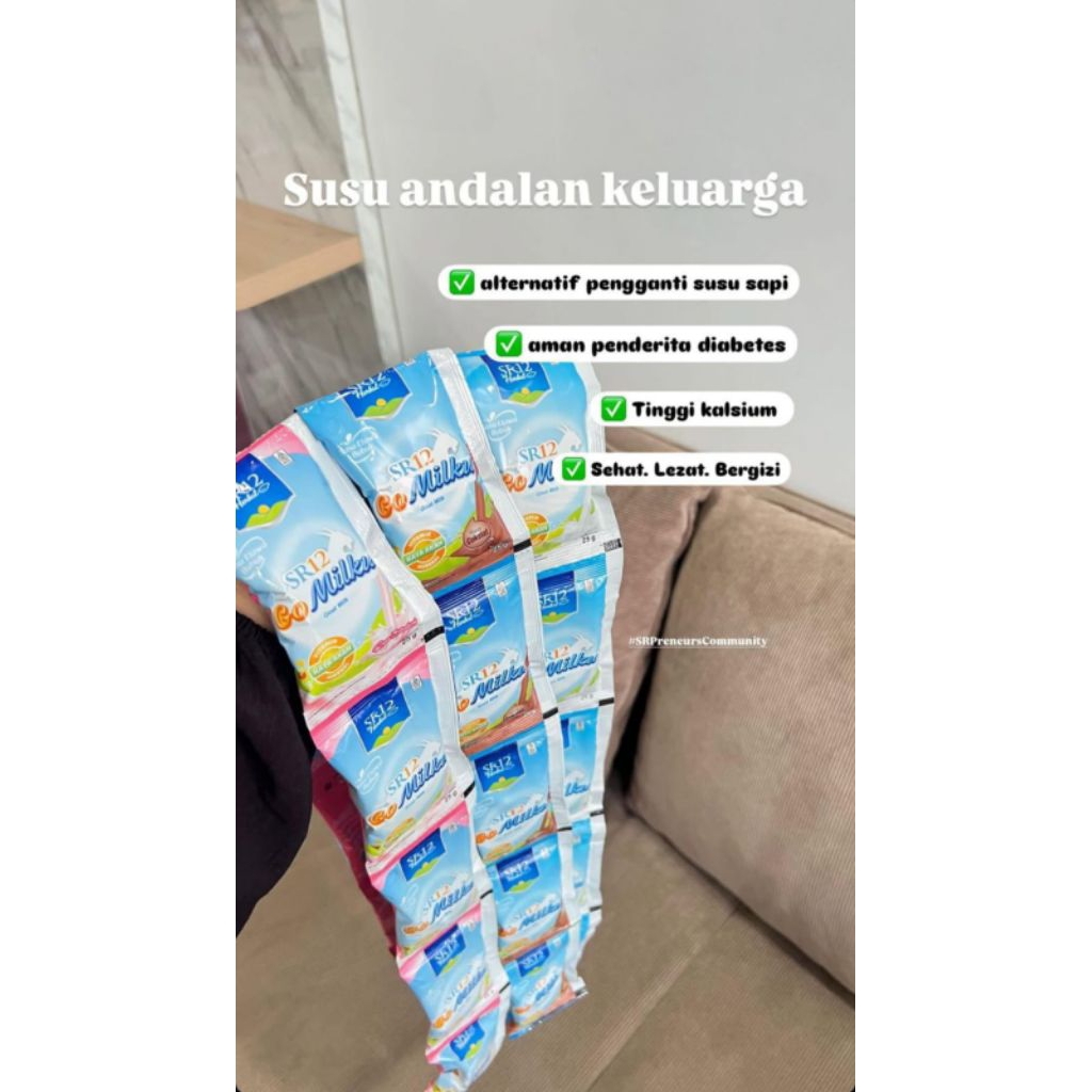 

Gomilku Sr12 Kemasan Renceng, 1 renceng isi 10 sachet