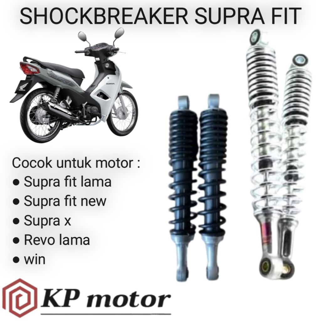shockbreaker belakang original honda supra fit new supra x kharisma - shock motor supra - sokbleker 