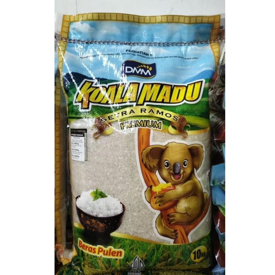 

Beras KOALA MADU Setra Ramos Premium 10kg