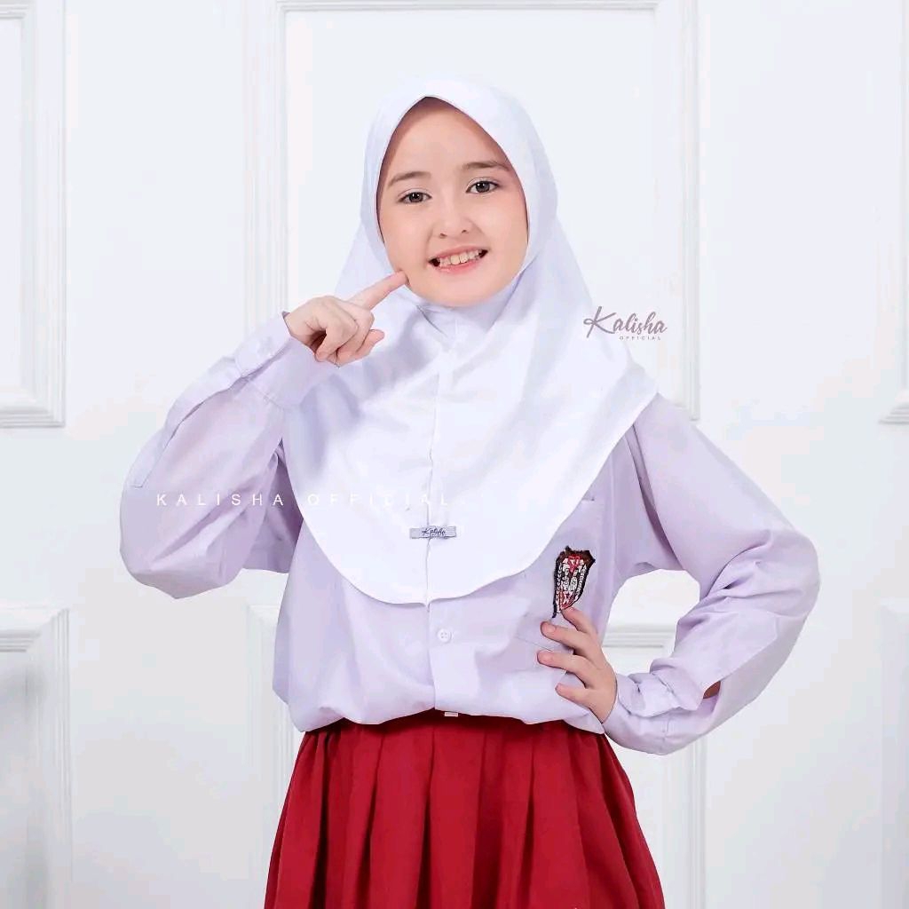 Kerudung sekolah anak SD // Hijab sekolah anak SD // Kerudung sekolah bergo anak