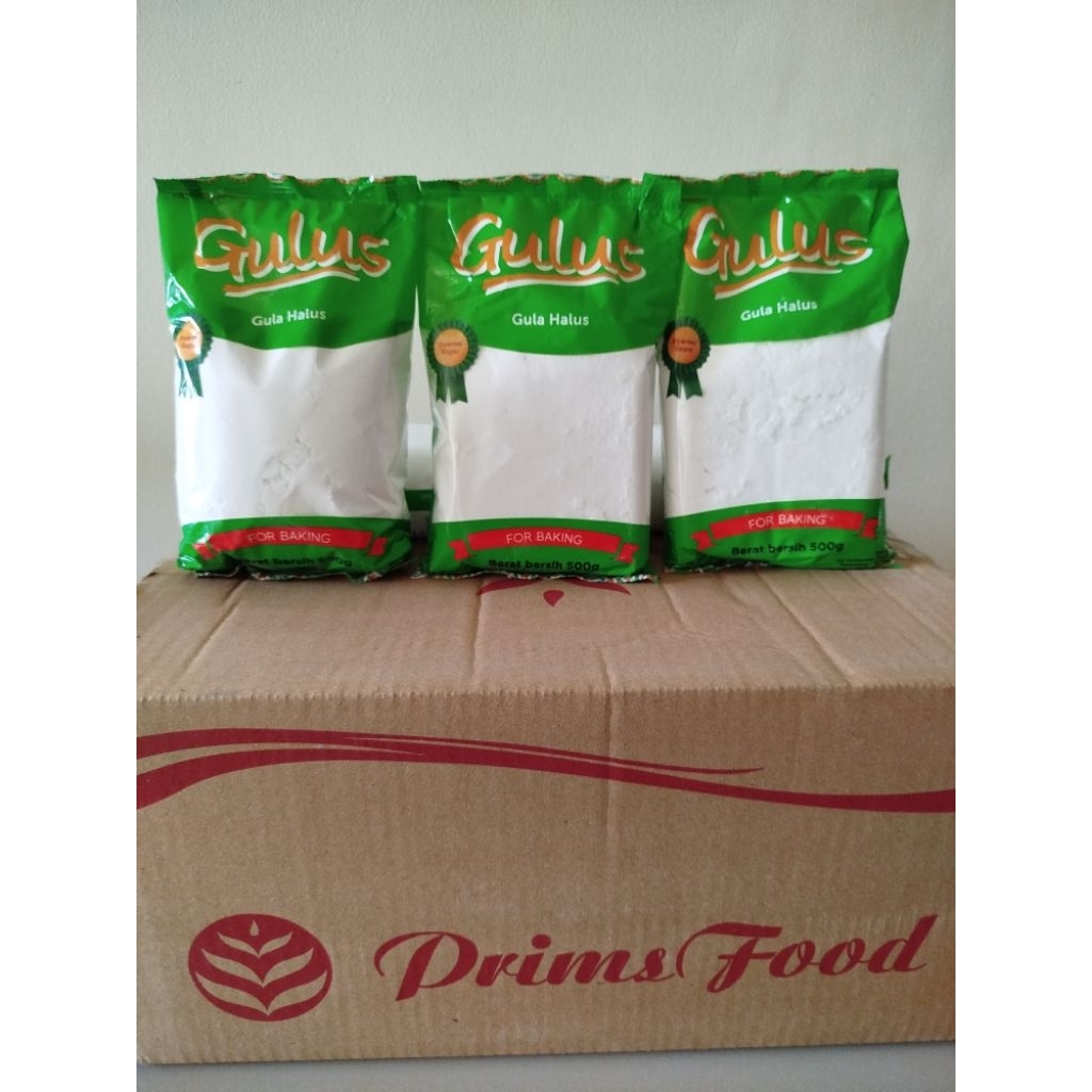 

Gula halus 500 gr gula tepung halus gulus bahan roti jajan kue