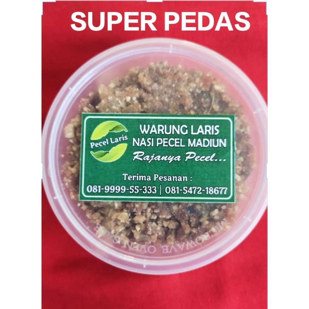 

Bumbu Pecel Madiun Super Pedas