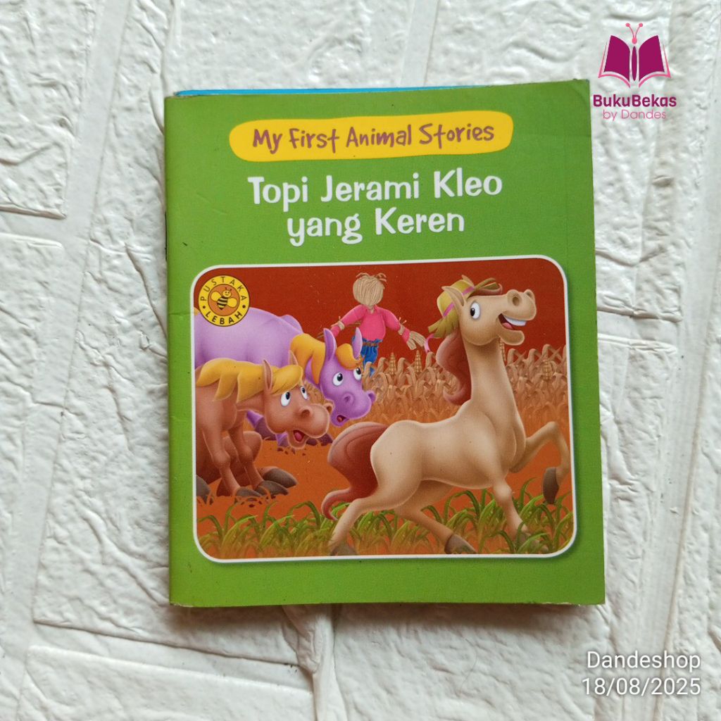 My First Animal Stories BAHASA INDONESIA - Buku Cerita Anak Mini Pustaka Lebah Bekas Preloved
