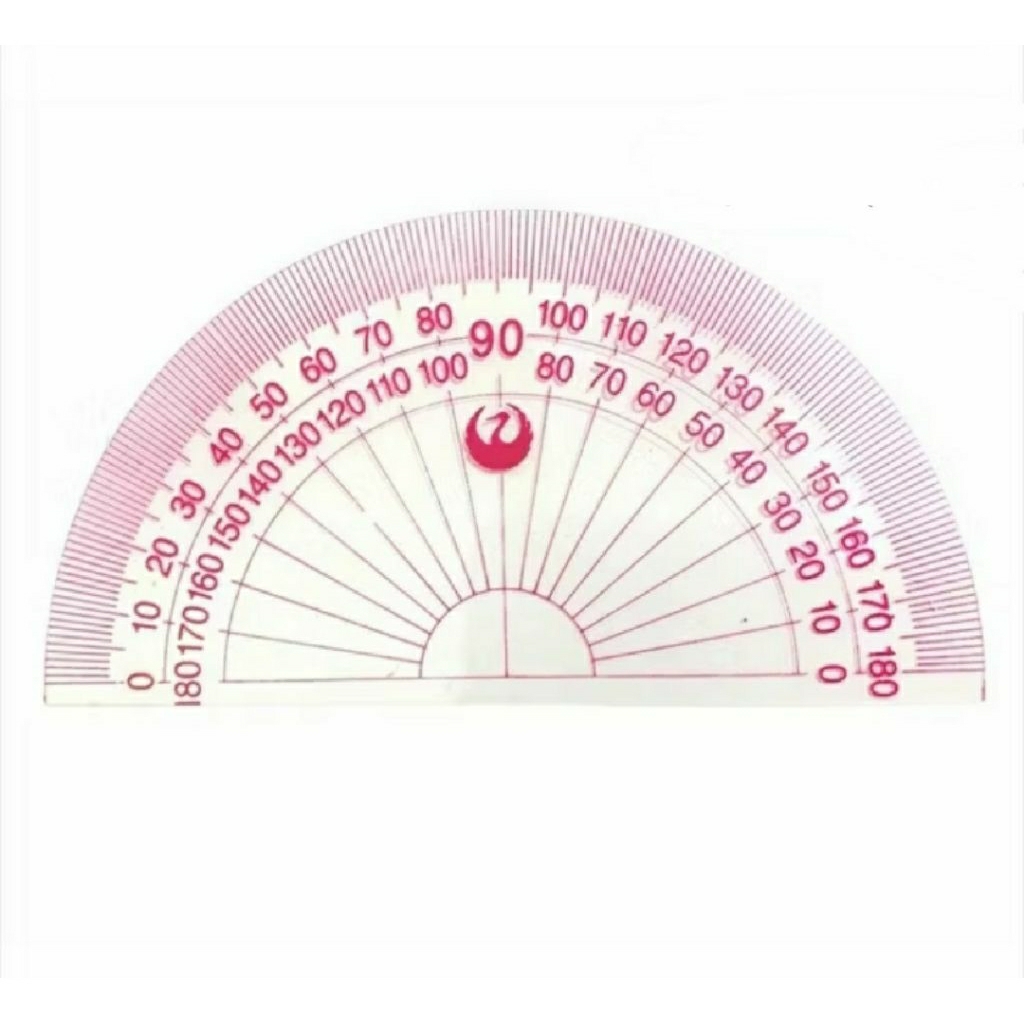 

(FREE PACKING KARDUS) Penggaris Busur murah meriah