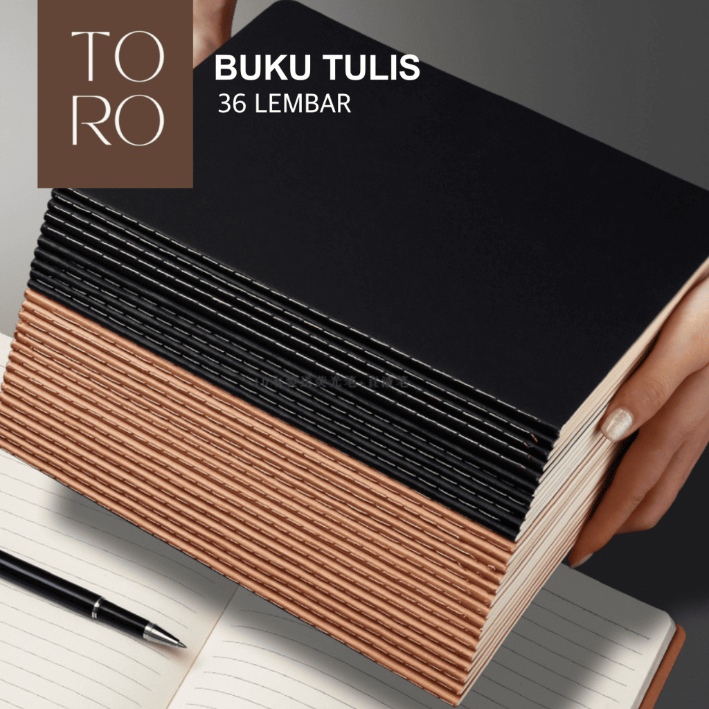 

TORO - BUKU TULIS POLOS | BUKU CATATAN | KRAFT NOTEBOOK | BUKU DIARI | BUKU JURNAL