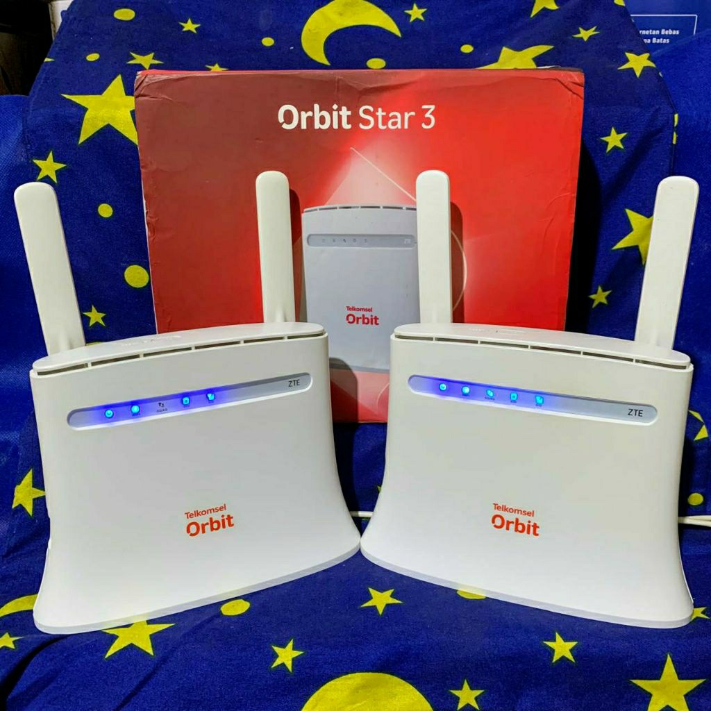Orbit Star 3 Wifi 4G Router ZTE MF283U Unlock Alloprator 4G LTE Band 1'3'8'40