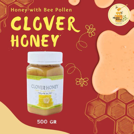 

MADU CLOVER HONEY 500 gr sebagai pemanis alami