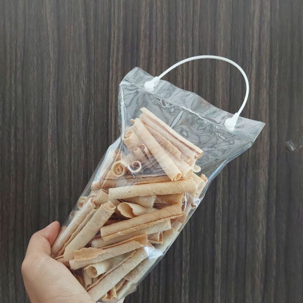 

Kue Gambir Opak Gambir stik kue semprong lipat Cocok untuk souvenir