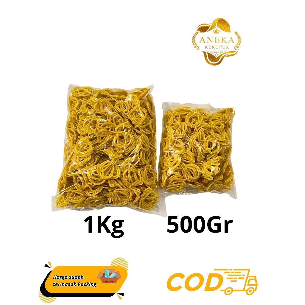 

KERUPUK MENTAH/ KRECEK KERUPUK DORANG KUNING