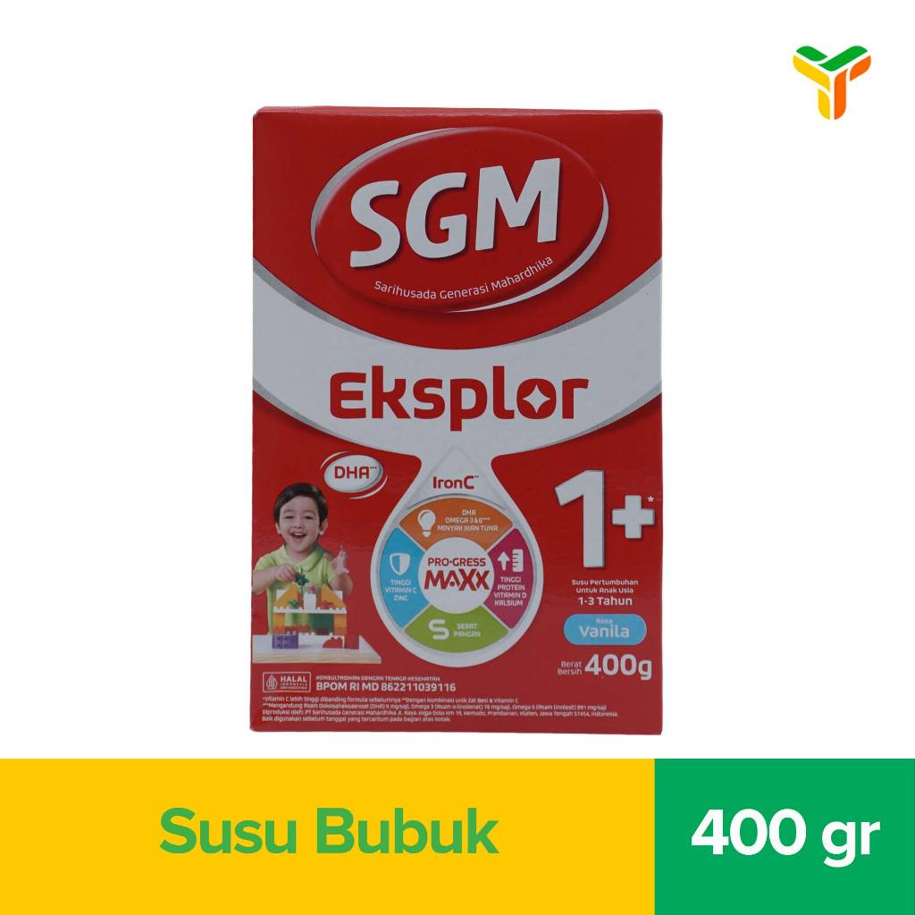

Sgm Eksplor 1Plus Vanila 400G