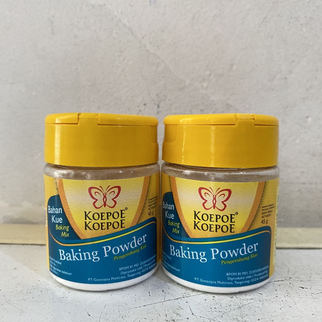 

Baking powder koepoe koepoe 45 gram | baking powder kupu kupu | baking powder