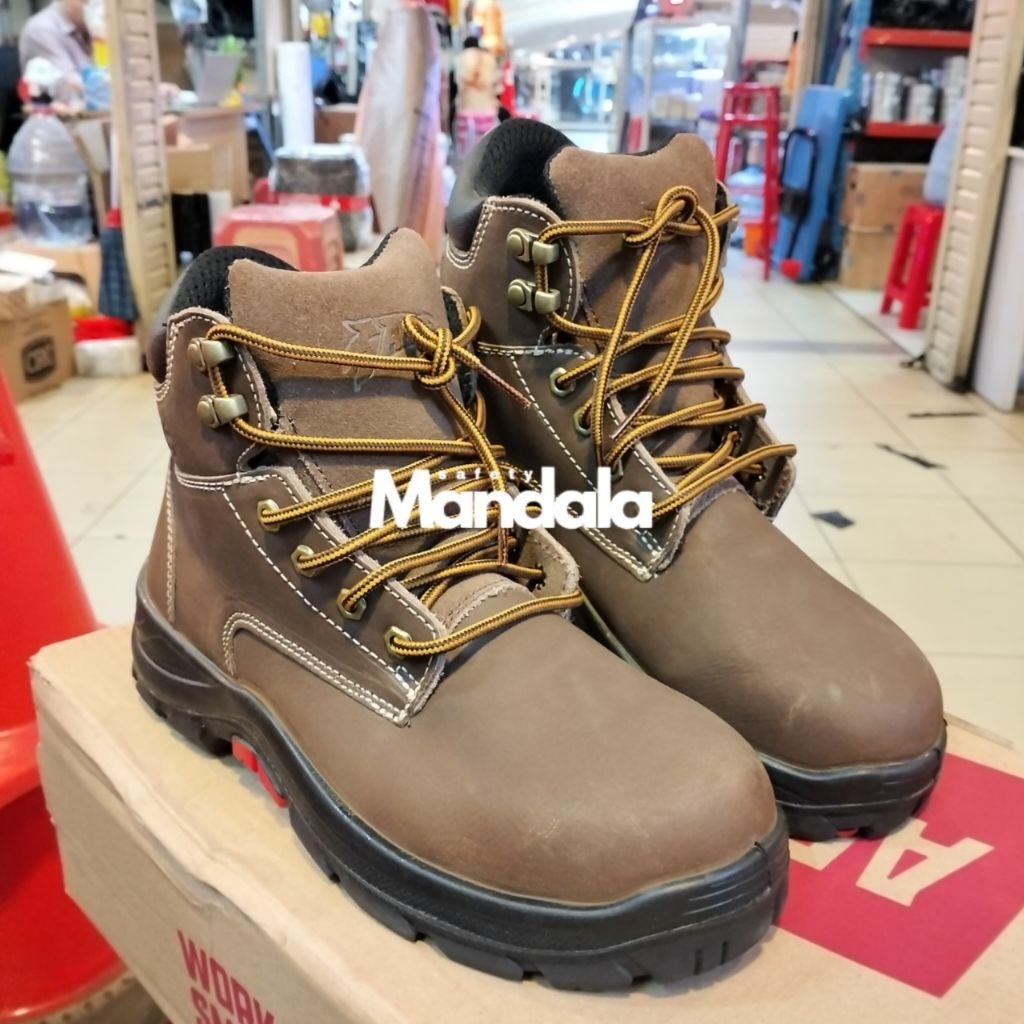 Safety Aetos Tungsten Mocca Original 100% / Sepatu Safety Aetos Tungsten Mocca Original Berkualitas
