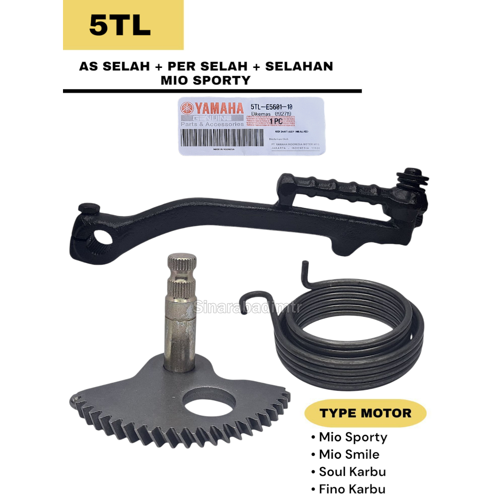 Paket Selahan Engkolan Mio Sporty As Selah + Per Selah + Selahan Mio Sporty Smile Soul Fino Karbu