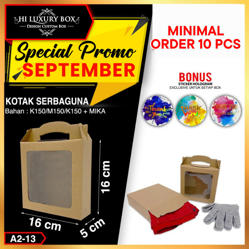 

Kotak Kado|Kotak Souvenir|Kotak Serbaguna|Kotak Mika|16x516|A2-13