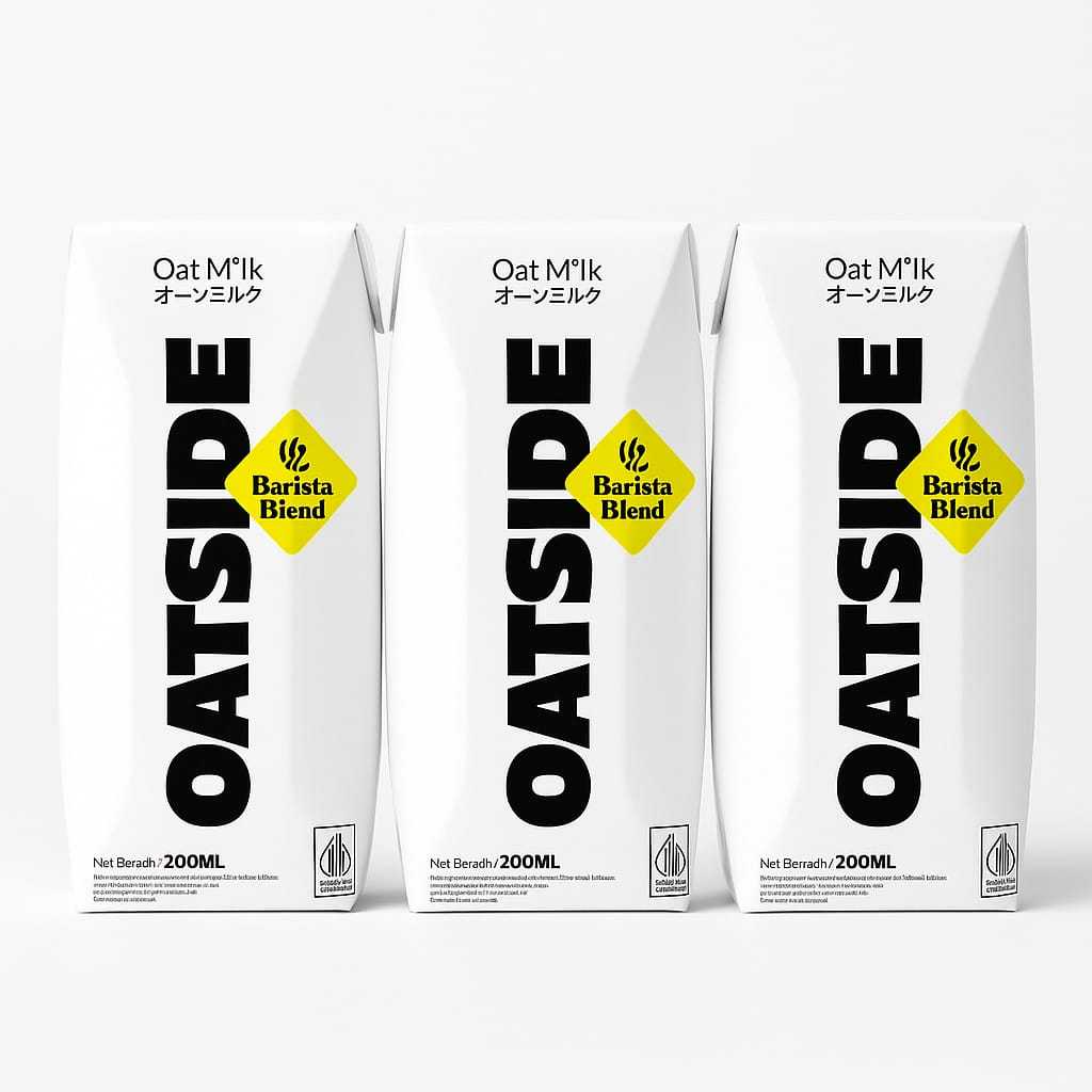 

OATSIDE MILK 200 ML STRAW 1 KARTON ISI 24 PCS