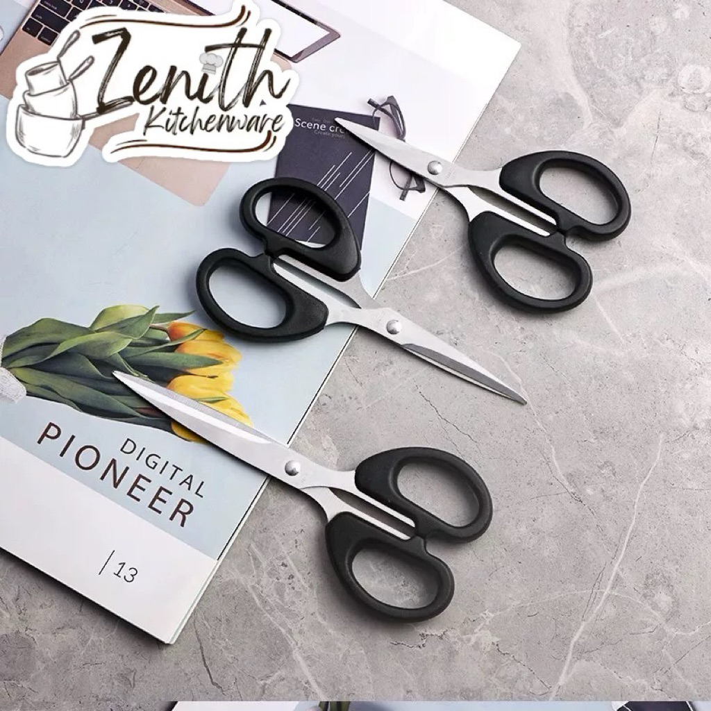 

GUNTING SERBAGUNA GAGANG HITAM/ GUNTING STAINLESS STEEL