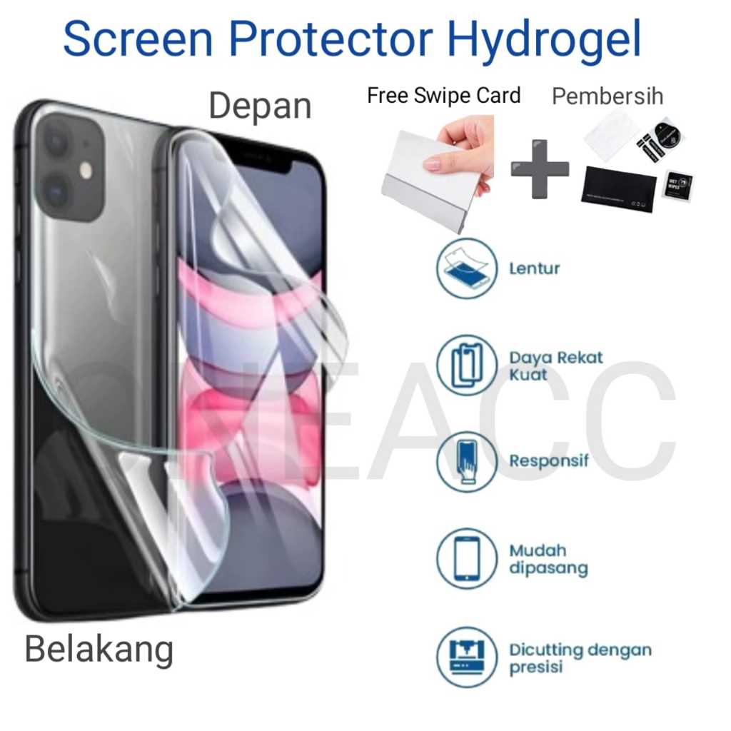 Anti Gores Hydrogel Motorola X30 PRO MOTOROLA S50 NEO MOTOROLA EDGE 50 MOTOROLA EDGE 50 PRO MOTOROLA