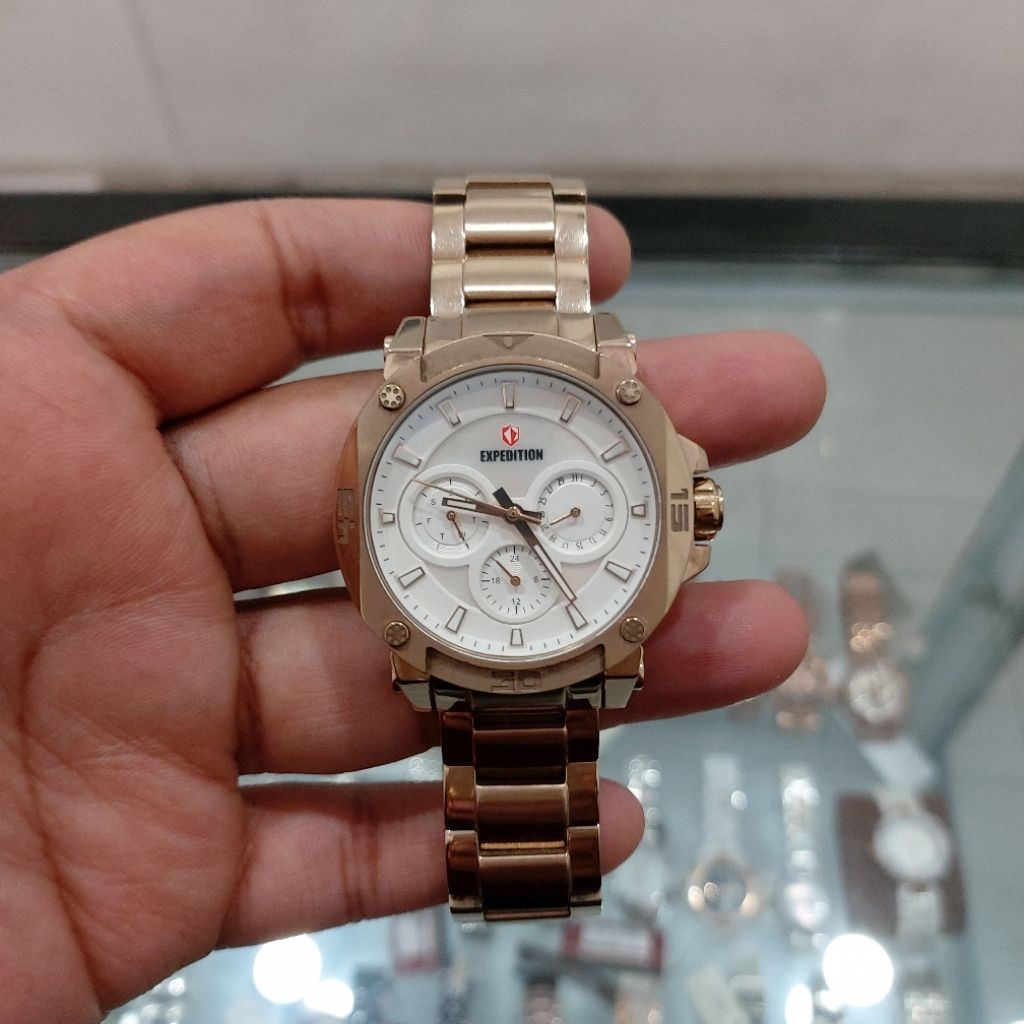 (MULUS) PRELOVED JAM TANGAN WANITA EXPEDITION EXP6606 EXP 6606 ORIGINAL SECOND