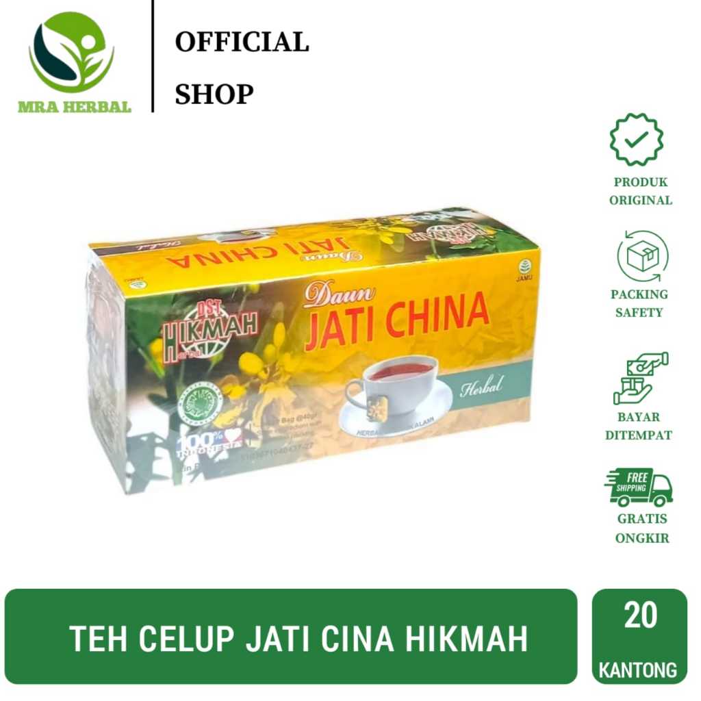

Teh Celup Jati China Hikmah Original