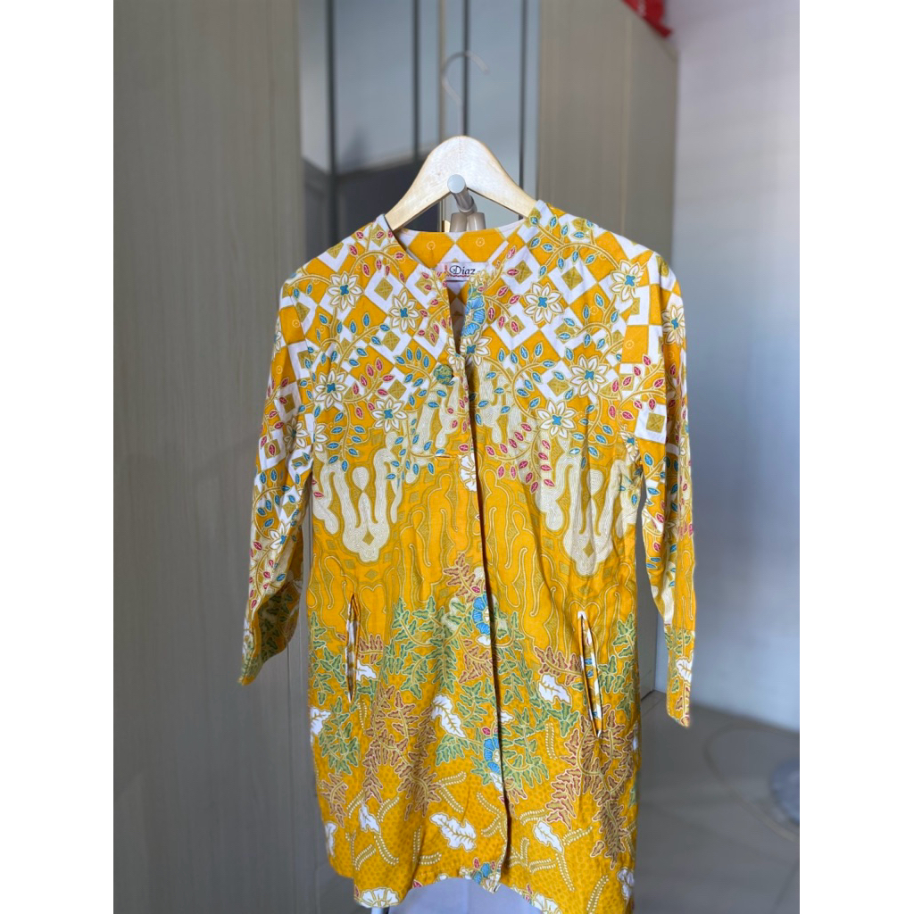 [PRELOVED] Batik Wanita Kekinian / Batik Kerja Wanita / Batik Tunik Jumbo