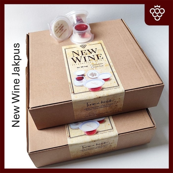 

Paket Eksklusif Perjamuan Kudus + Hosti Ayat Besar - isi 100