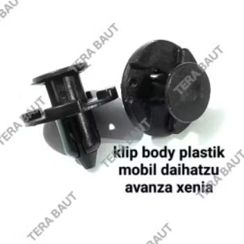 (10-50pcs) Klip body Plastik Avanza Xenia /klip kancing Avanza/ klip cengkeh Avanza/ klip bumper Ava