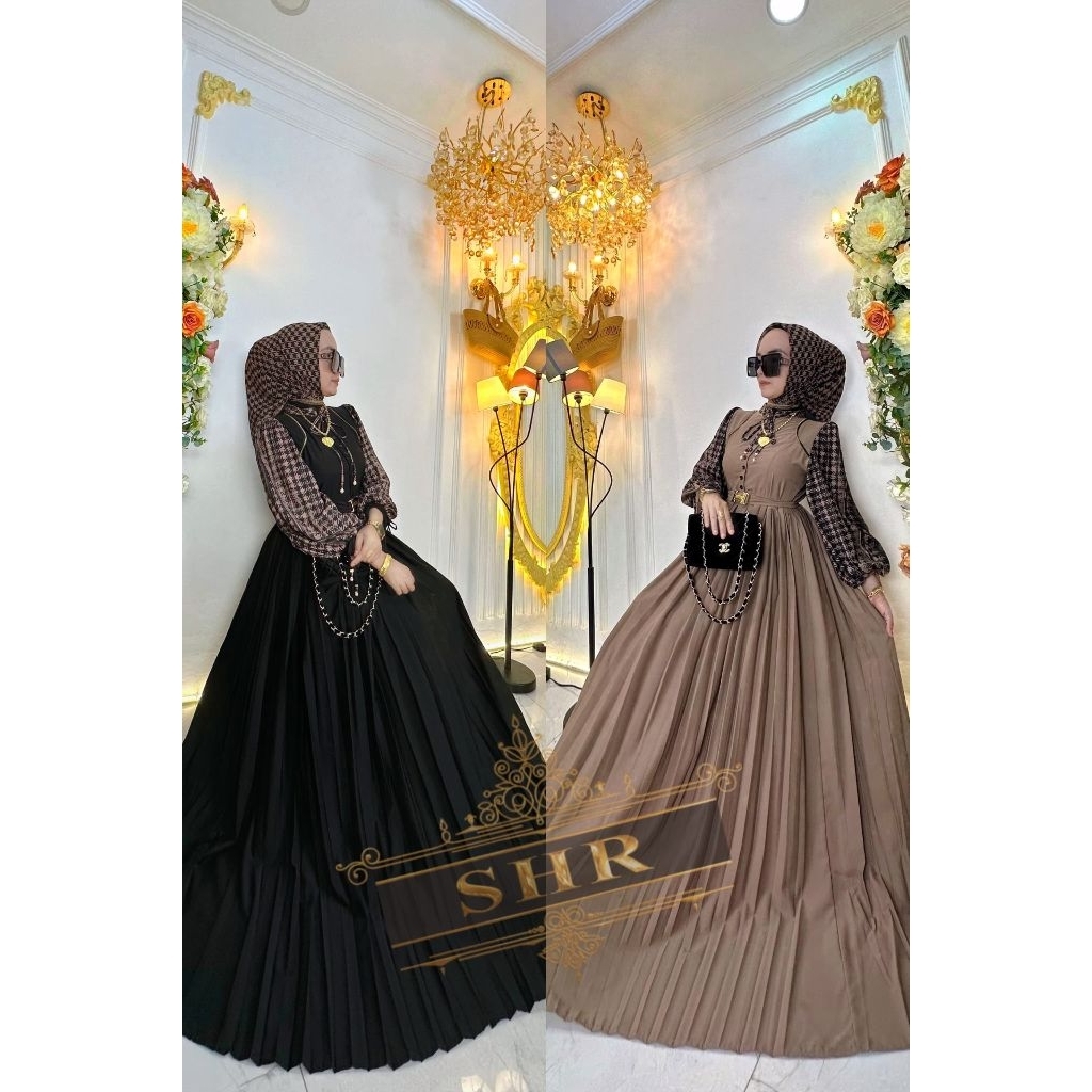 gamis wolfis resleting ori SHR