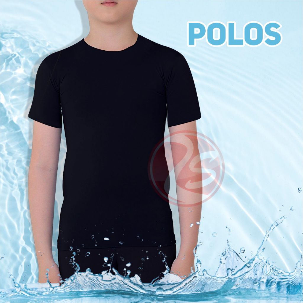 Pakaian renang anak laki-laki/perempuan manset pendek anak baju anak unisex baju anak remaja Sport