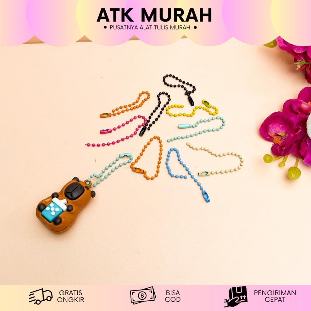 

GANTUNGAN KUNCI BIJI LADA WARNA-WARNI GK-2023 TERMURAH TERJANGKAU KEYCHAIN KEYRING