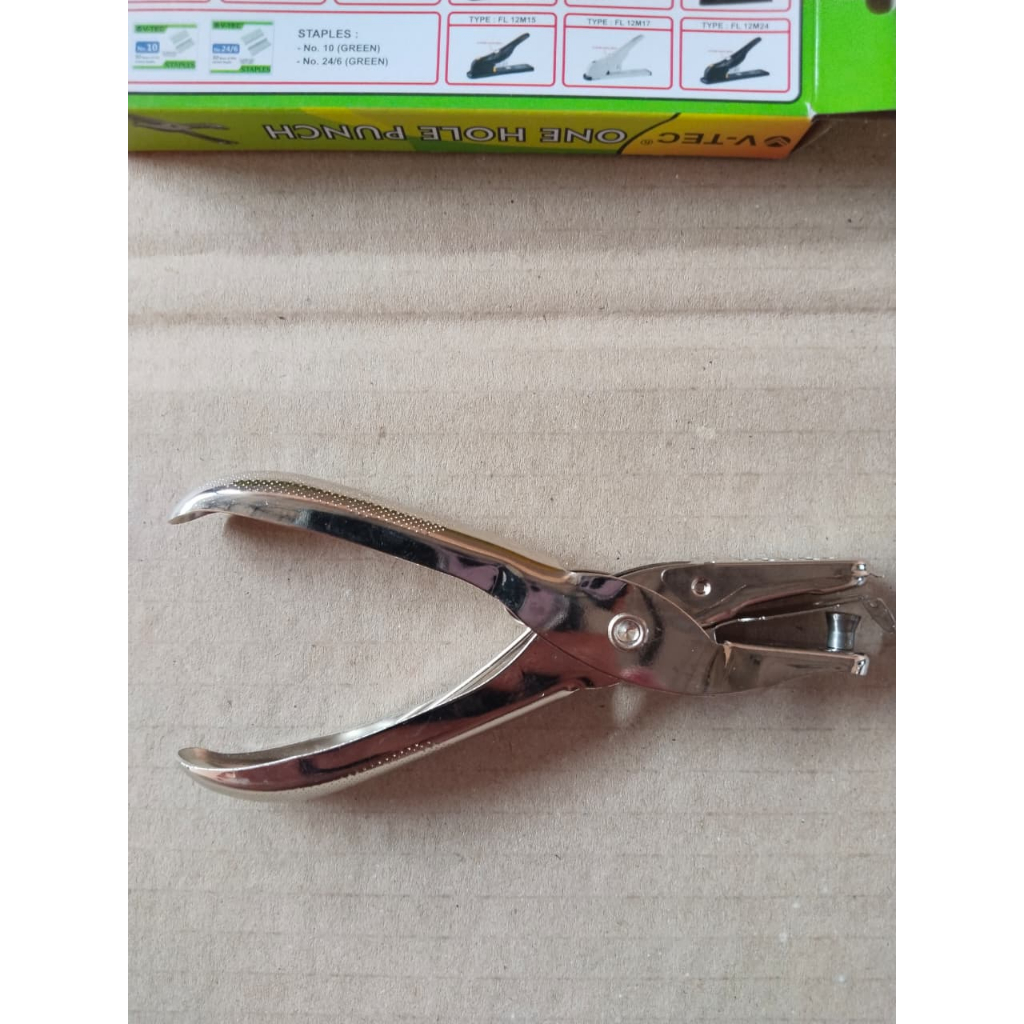 

Pembolong Kertas / Pelubang Kertas 1 Lubang V-Tec