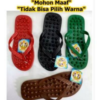 Sandal Rematik Terapi Kaki Refleksi - Alas Kaki / sandal rematik / sandal refleksi