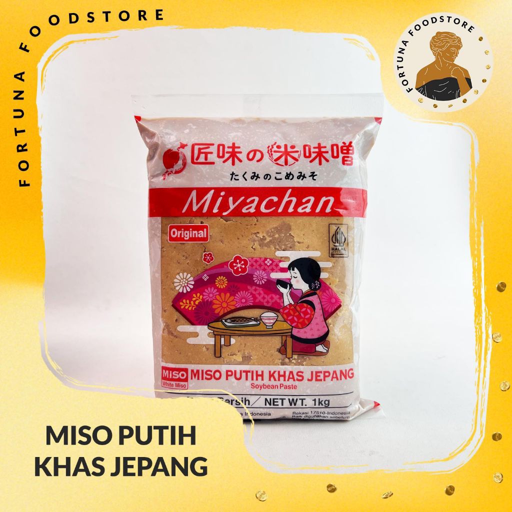 

Miyachan Soybean Paste Miso Putih Khas Jepang 1kg