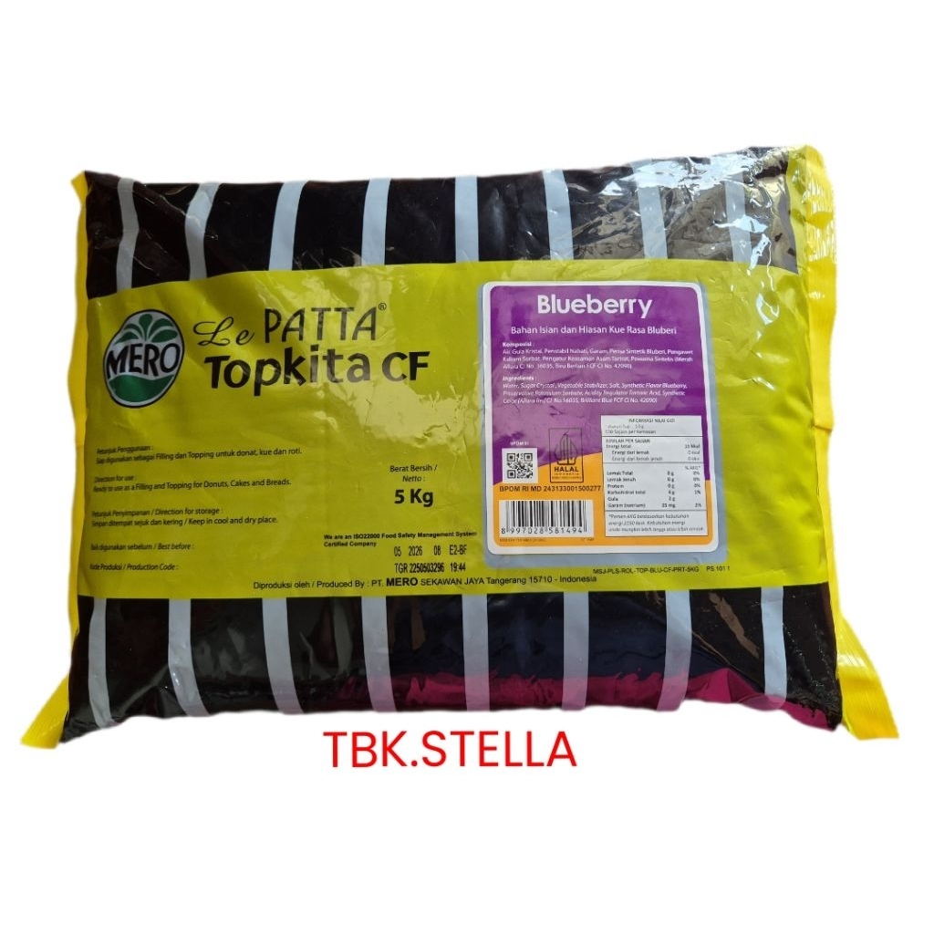 

SELAI BLUEBERRY MERO LE PATTA CF 5 KG