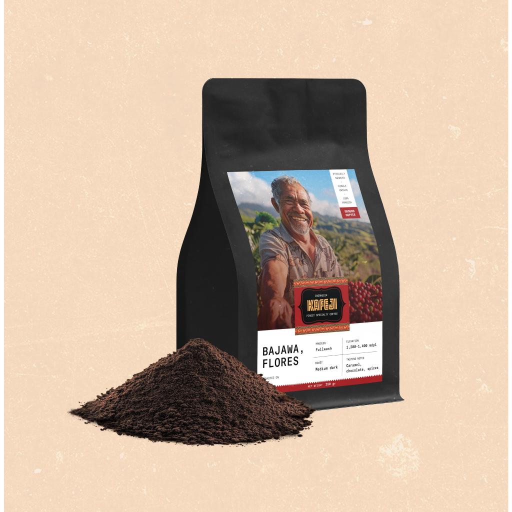 

KAFEJI ARABICA BAJAWA (Grounded) - 250gram