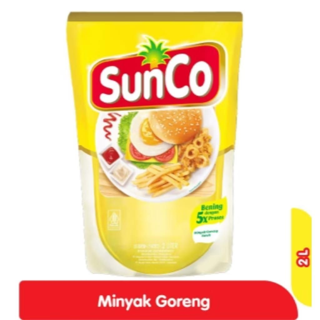 

minyak sunco 2L 1dus isi 6pcs