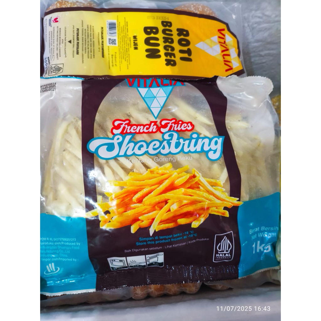 

Vitalia Shoestring Kentang Goreng 1kg