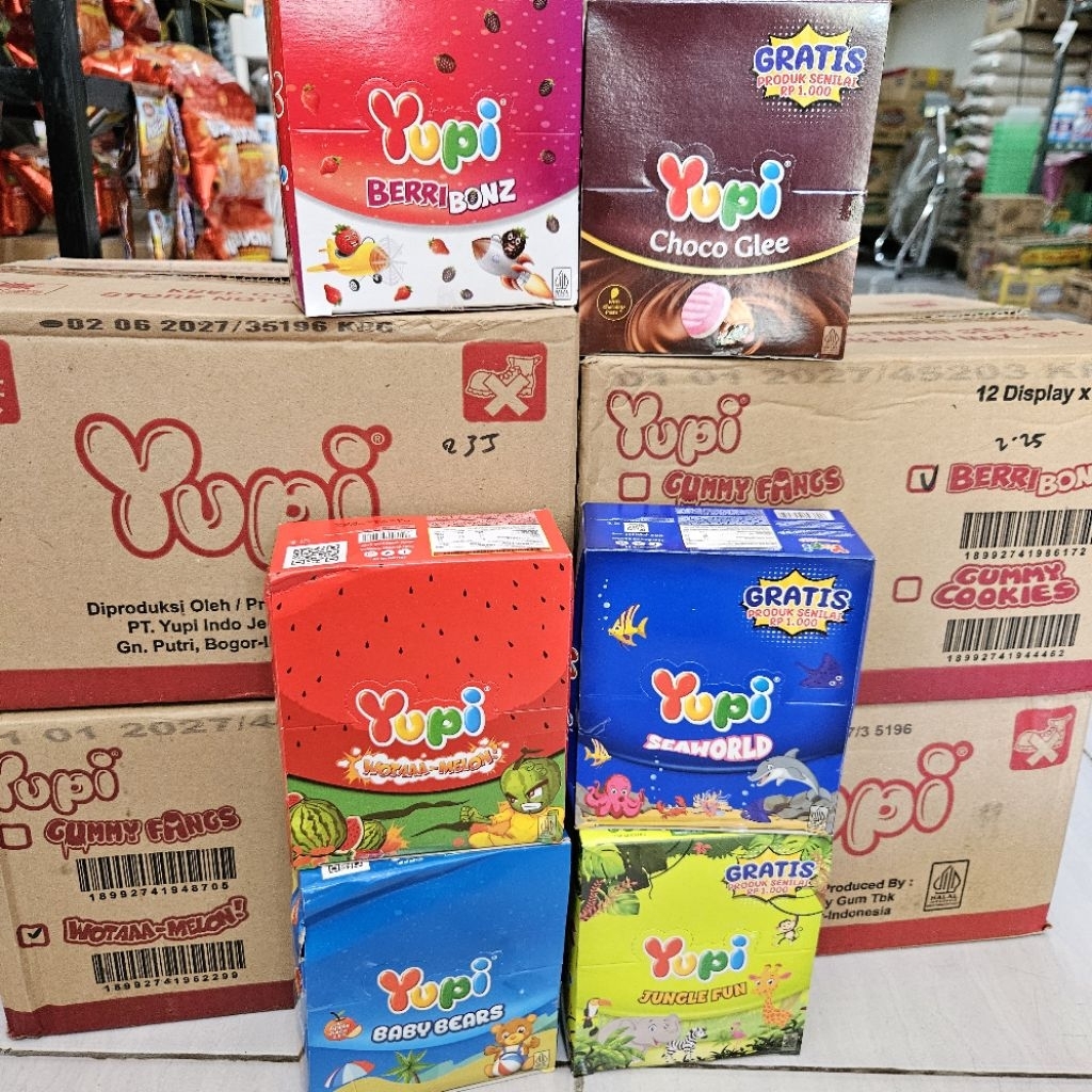 

1 Dus Yupi Mix Varian isi 12 Box