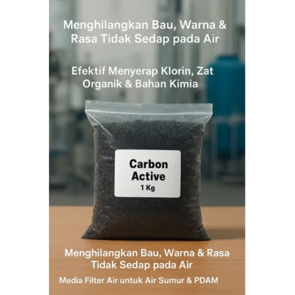 Carbon Active 1 Kg / Karbon Aktif Filter Air