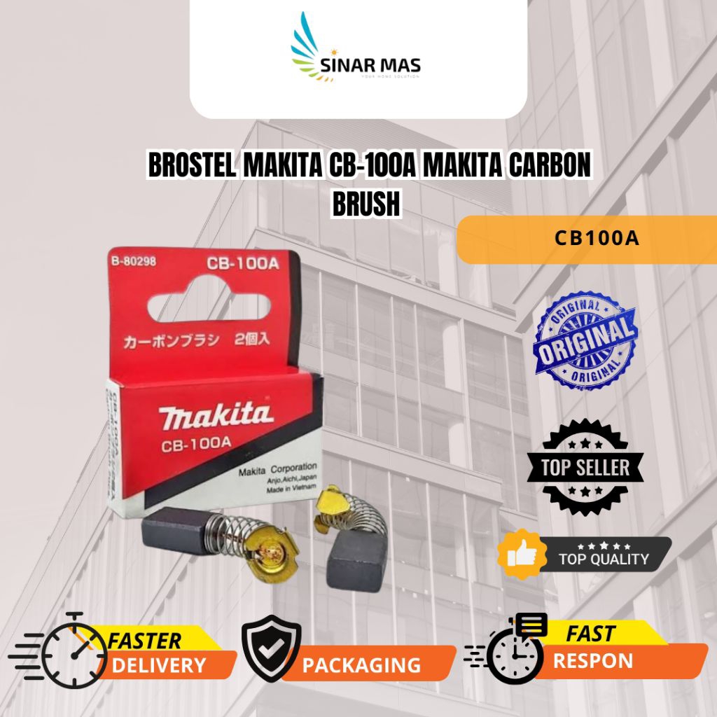 Brostel MAKITA CB-100A Makita Carbon Brush CB100A