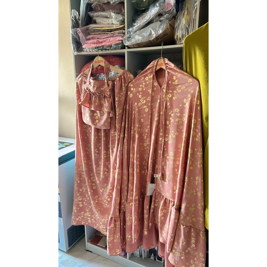 MUKENA JUMBO CRINCLE PREMIUM MEWAH