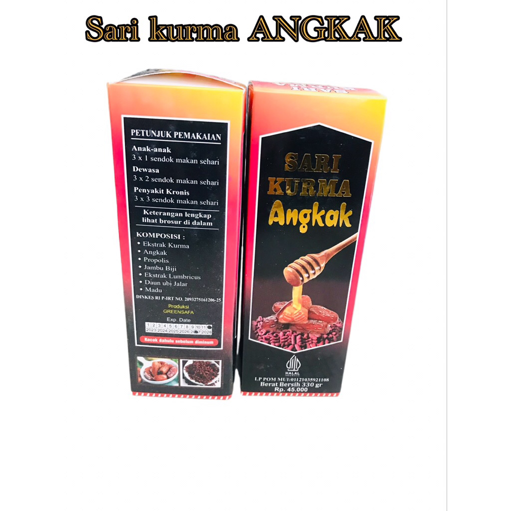 

Madu sari kurma ANGKAK