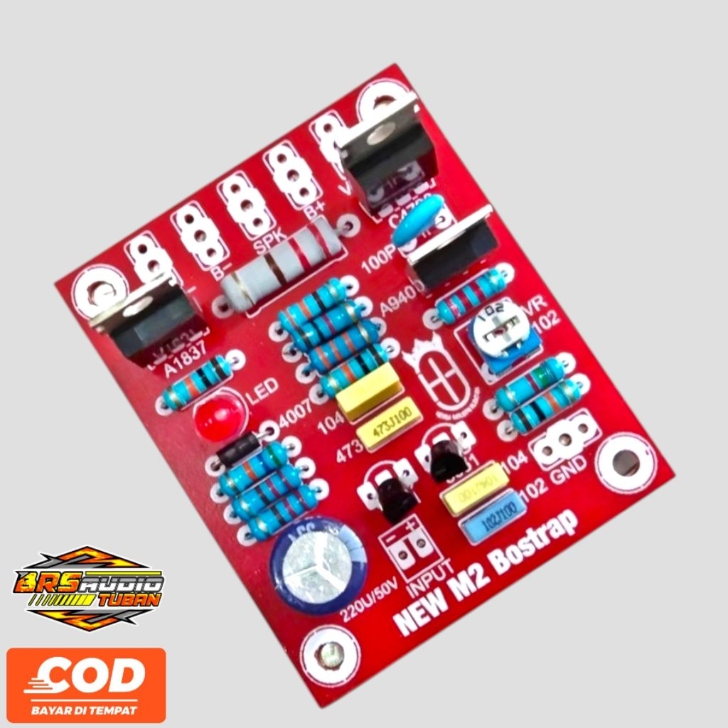 Kit Driver Amplifier M2 Bostrap Cabe Rawit