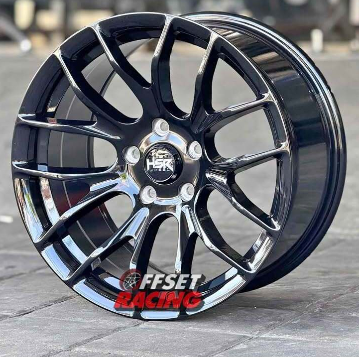 Velg HSR R17 Mobil Ertiga HRV Xpander Innova Terios Velg Mobil HSR OSTER Ring 17 Baut 5