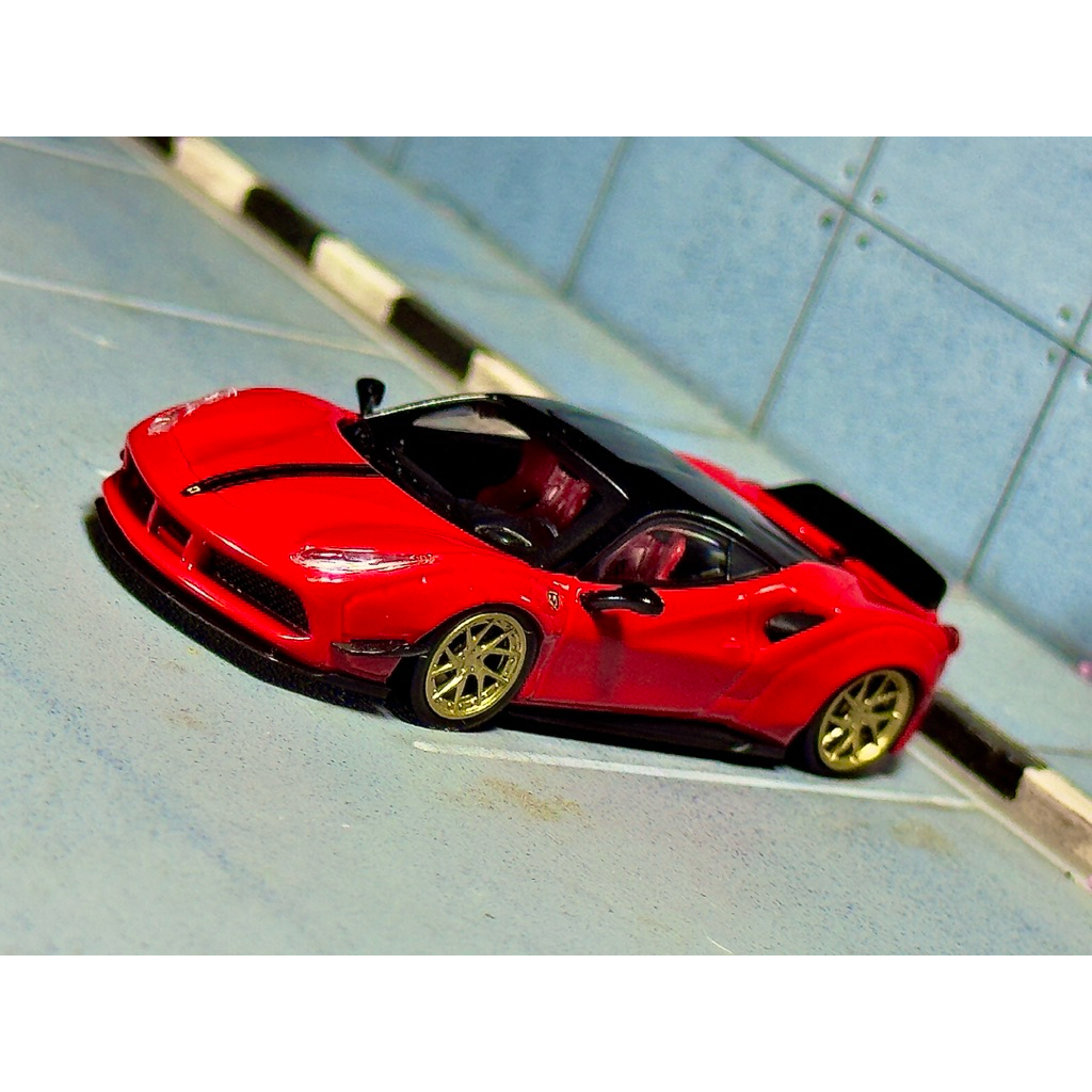CM Model Ferrari 488 LB Red Glossy